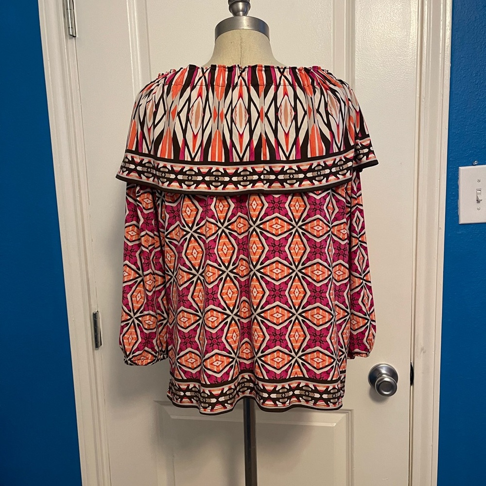 CHICO’S Off-The-Shoulder Top - Picture 3 of 6